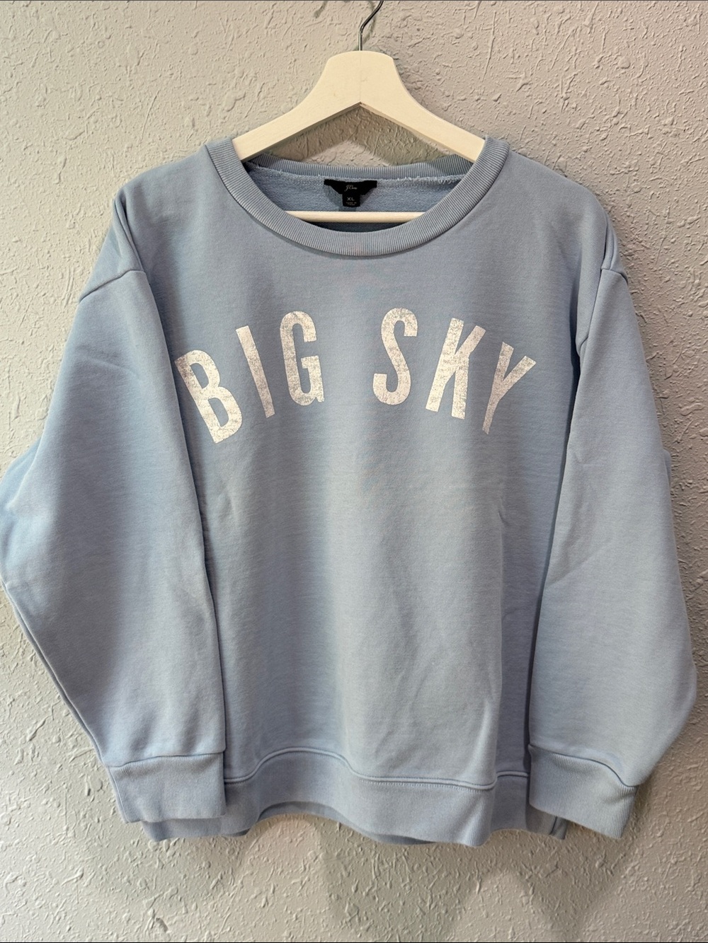 J. Crew Big Sky Crewneck Sweatshirt Size XL